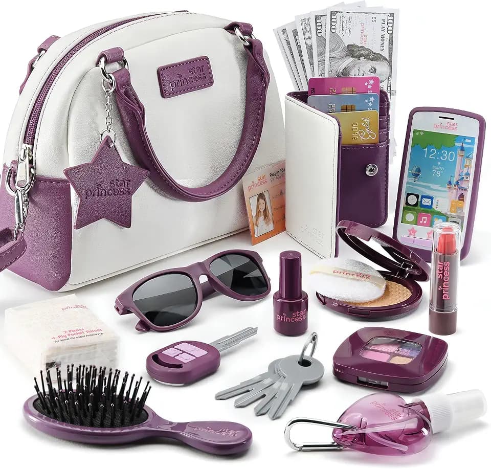 Play Purse for Little Girls - Toddler Girl Toys, 3 Year Old Girl Gifts