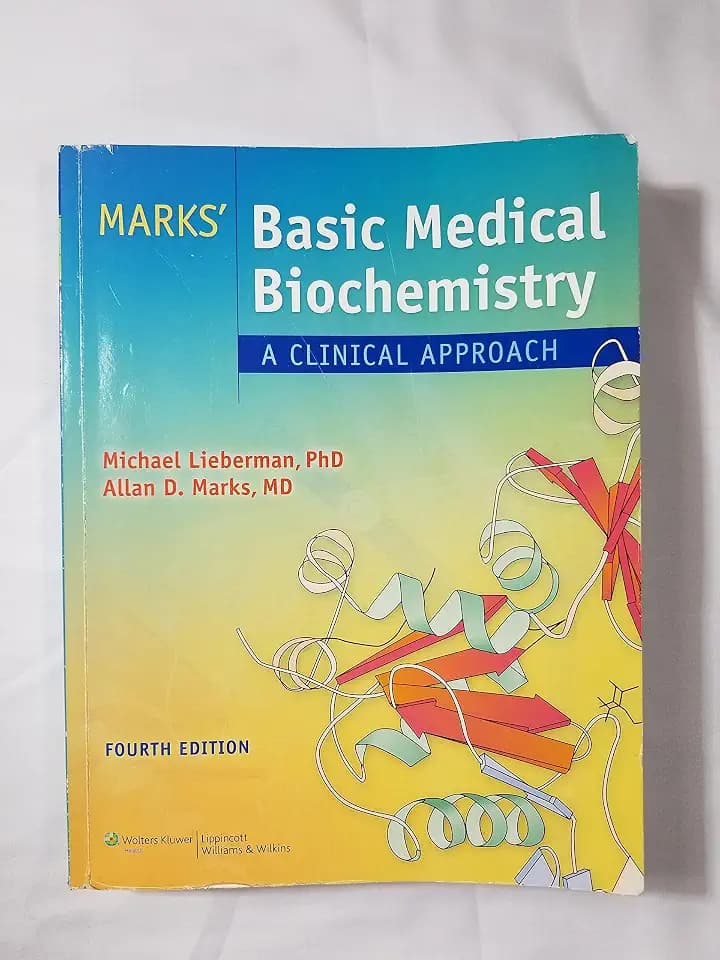 Marks' Basic Medical Biochemistry: A Clinical Approach (Lieberman, Marks's Basic Medical Biochemistry)