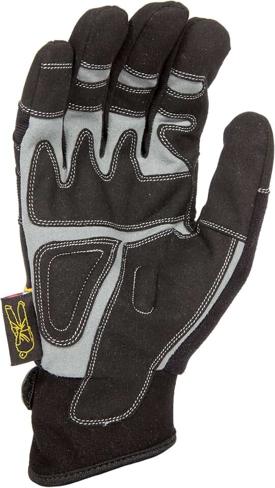 Dirty Rigger Riggerhandschuh, Comfort Fit L-Large schwarz