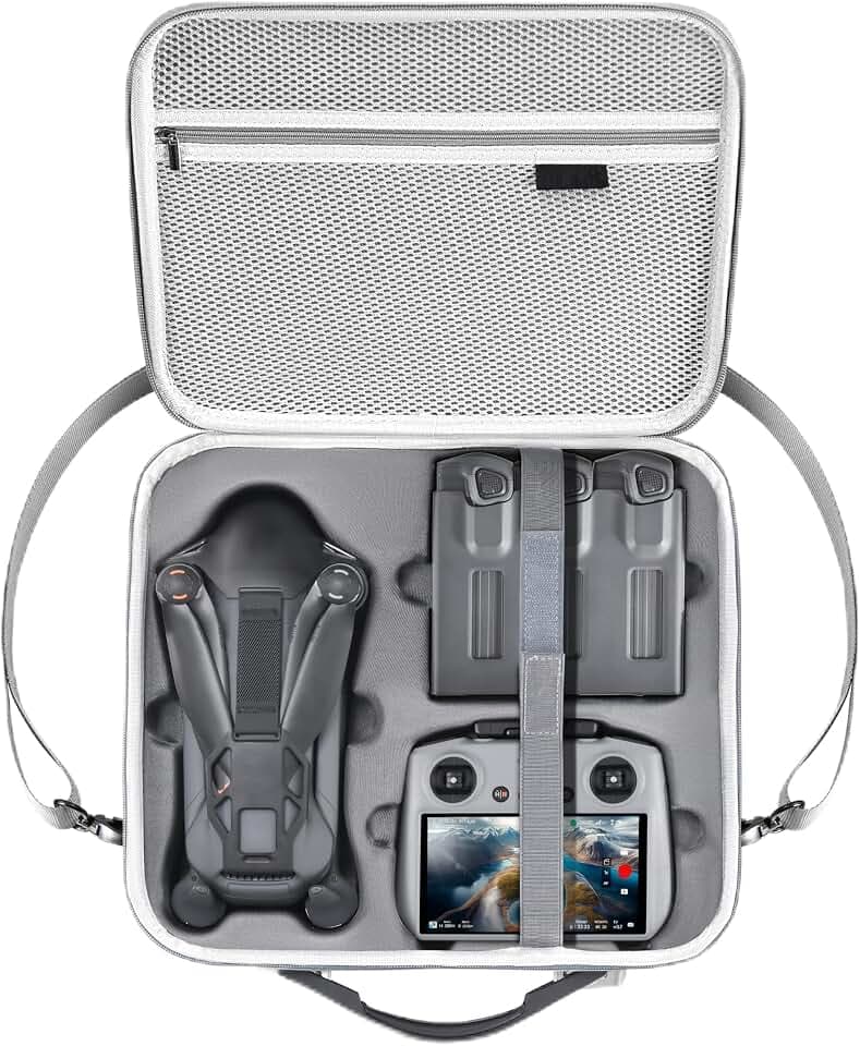 Mavic 4 Pro Tasche, PU Case für DJI Mavic 4 Pro mit RC 2 Controller