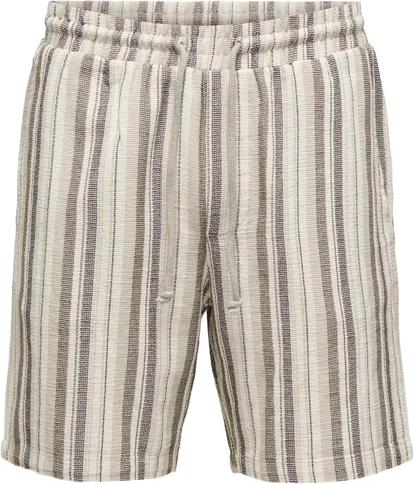 Only & Sons Herren Onstrev Life Reg Stru Stripe Shorts Noos Onstrev Life Reg Stru Stripe Shorts Noos