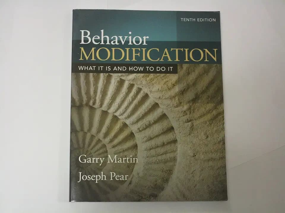 Behavior Modification (10th Edition)