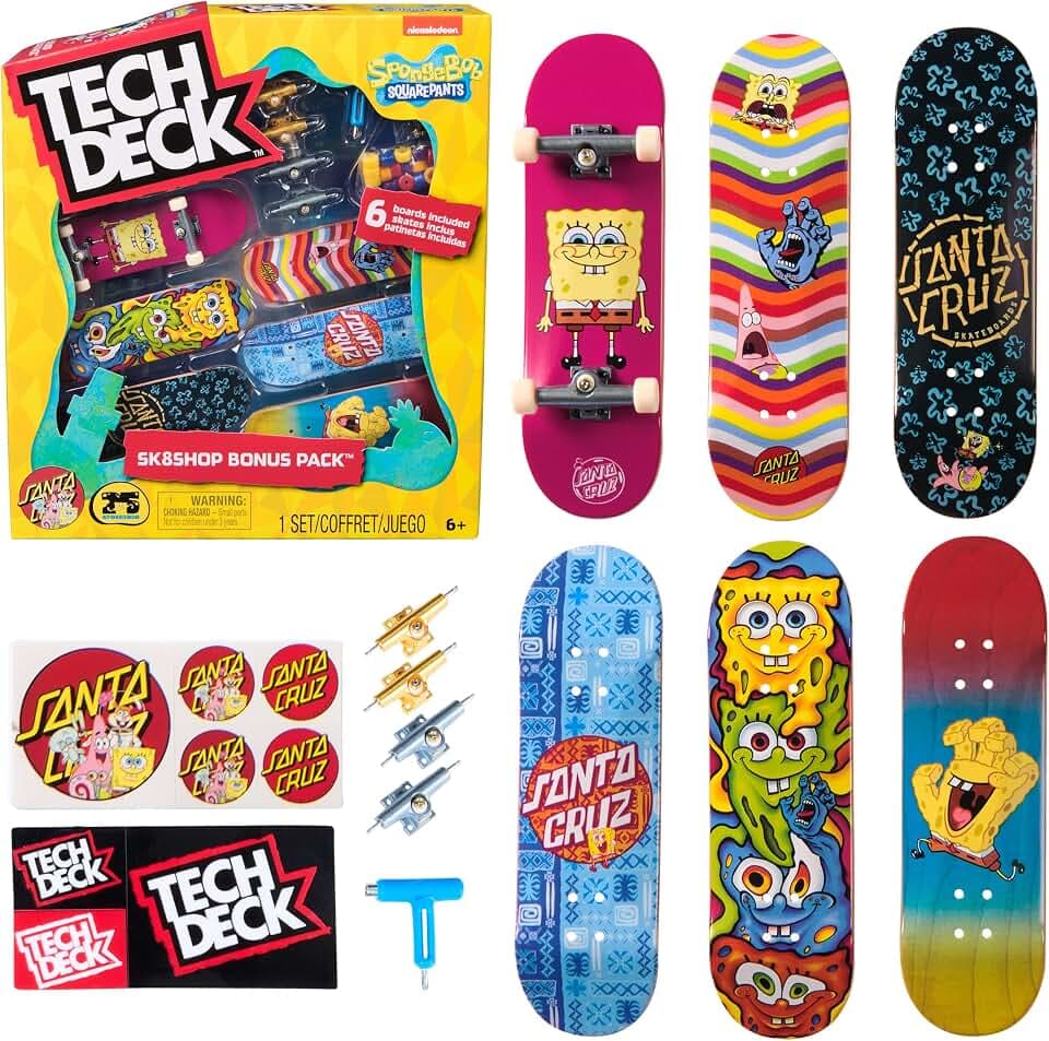 TED Tech Deck Skate Shop Bonus Spongebob