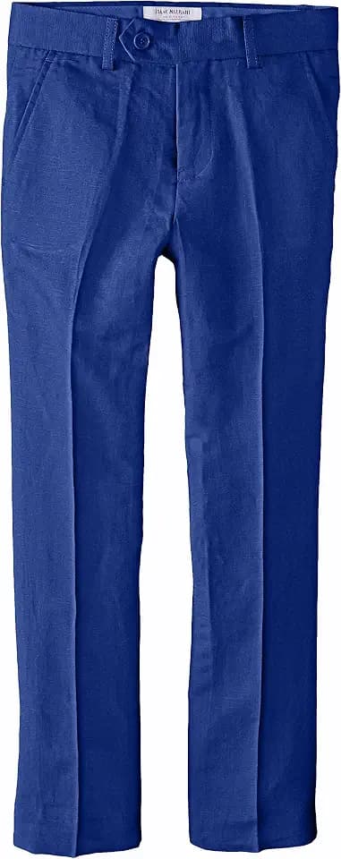 Isaac Mizrahi Big Boys' Slim Boys Linen Pant