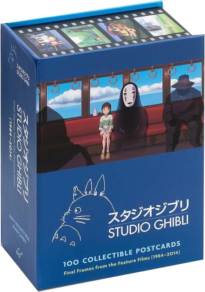 Studio Ghibli®: 100 Collectible Postcards: Final Frames from the Feature Films (1984-2014)