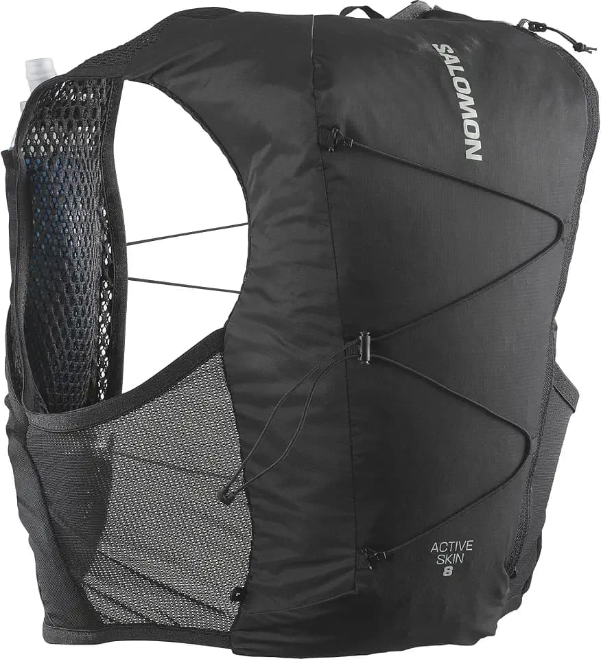 Salomon Active Skin 8 Unisex Hydrationsweste Trail Running Wandern MTB mit Hydrationsflaschen
