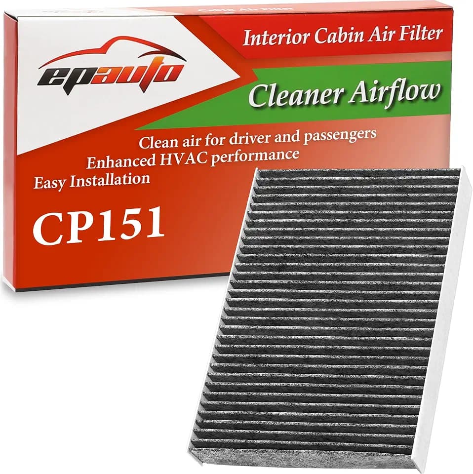 EPAuto CP151 (CF12151) Cabin Air Filter Replacement for Hyundai and Kia