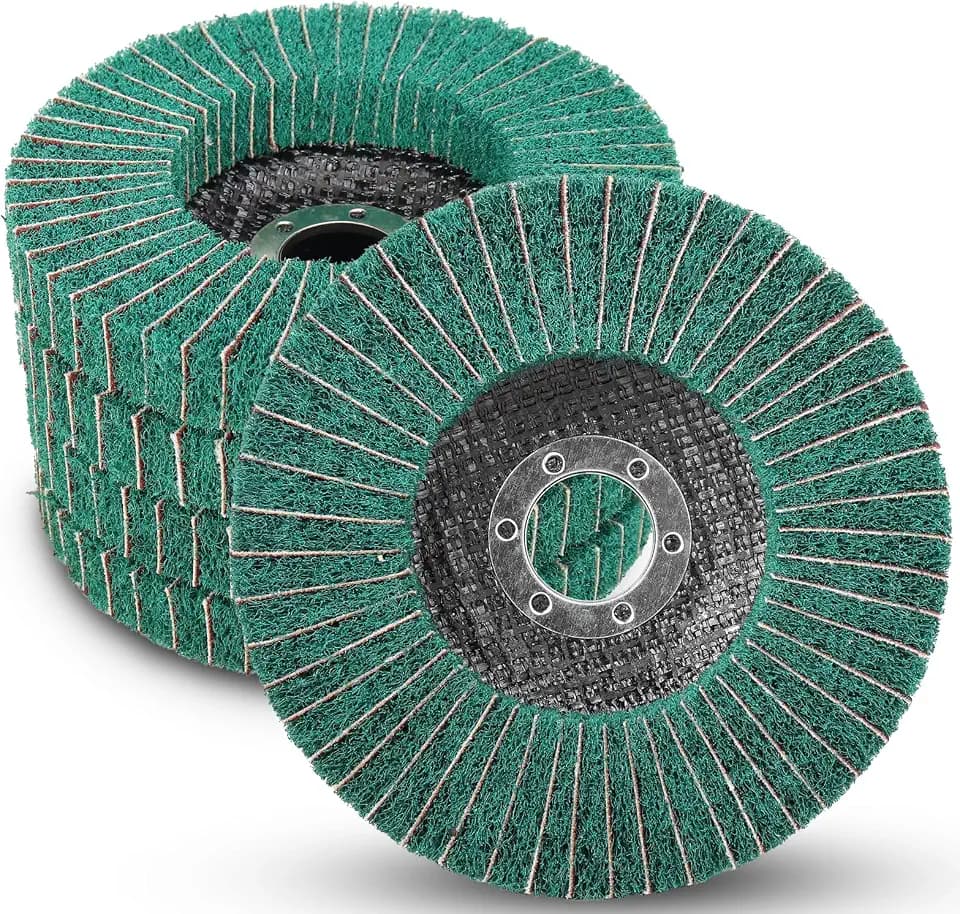 SI FANG 120er Korn Polierscheibe 125mm für Winkelschleifer
