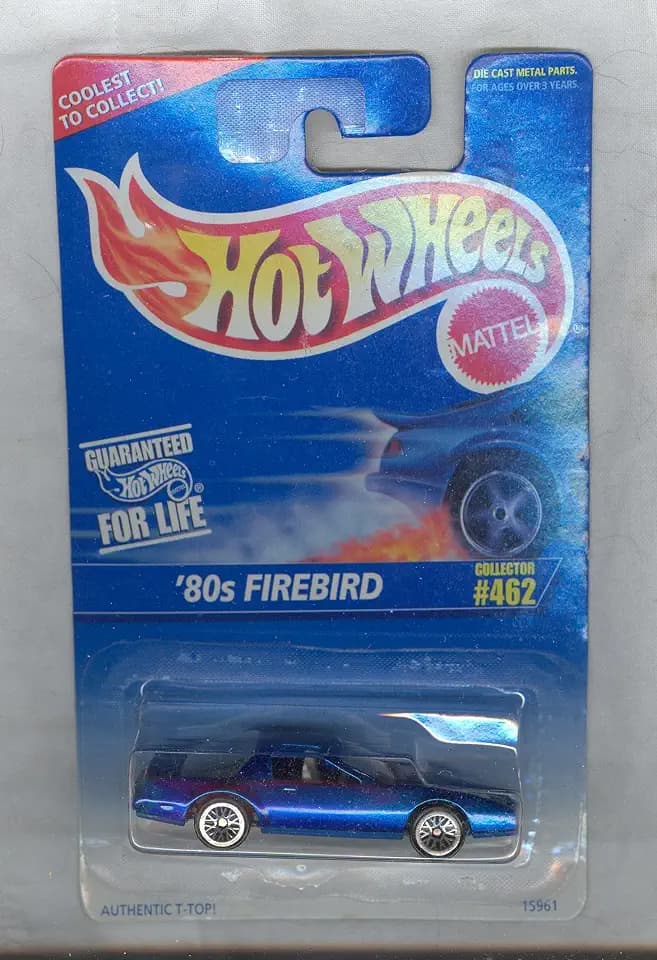 Hot Wheels 1995-462 '80S FIREBIRD 1980 1:64 Scale