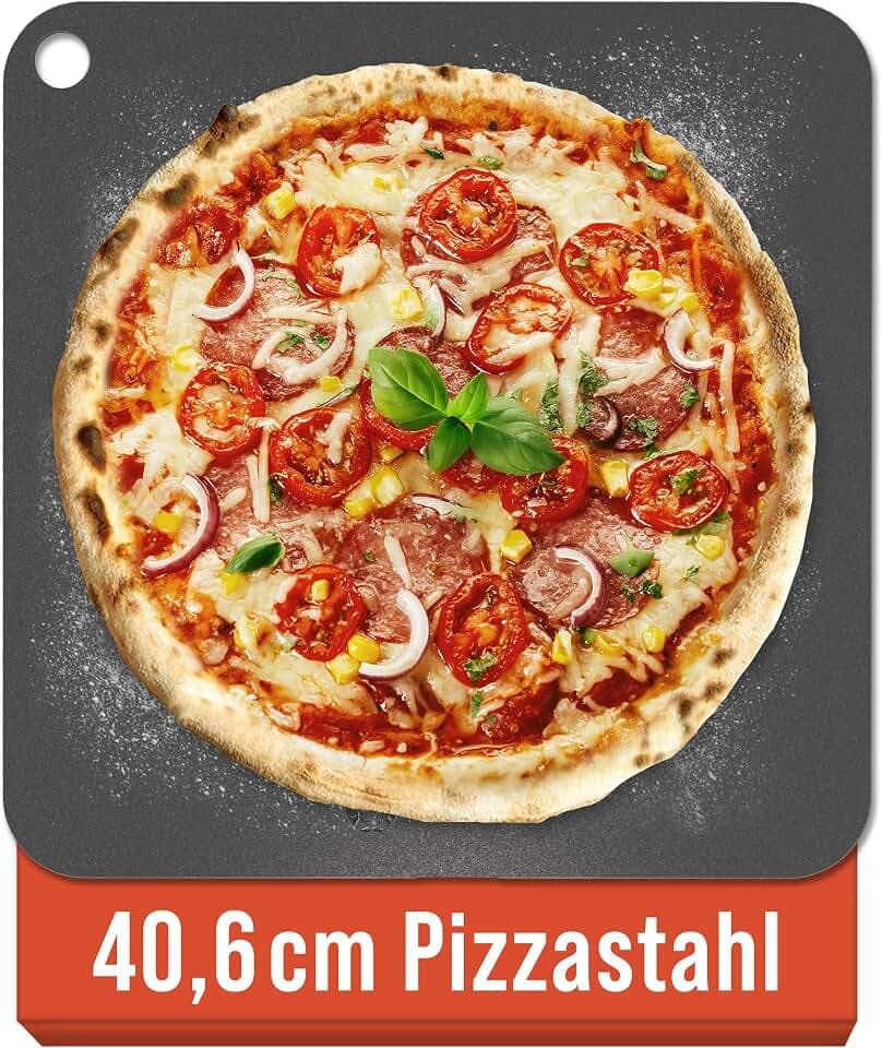 Chef Pomodoro Pizzastahl, 40,6x40,6 cm, 6,35 mm