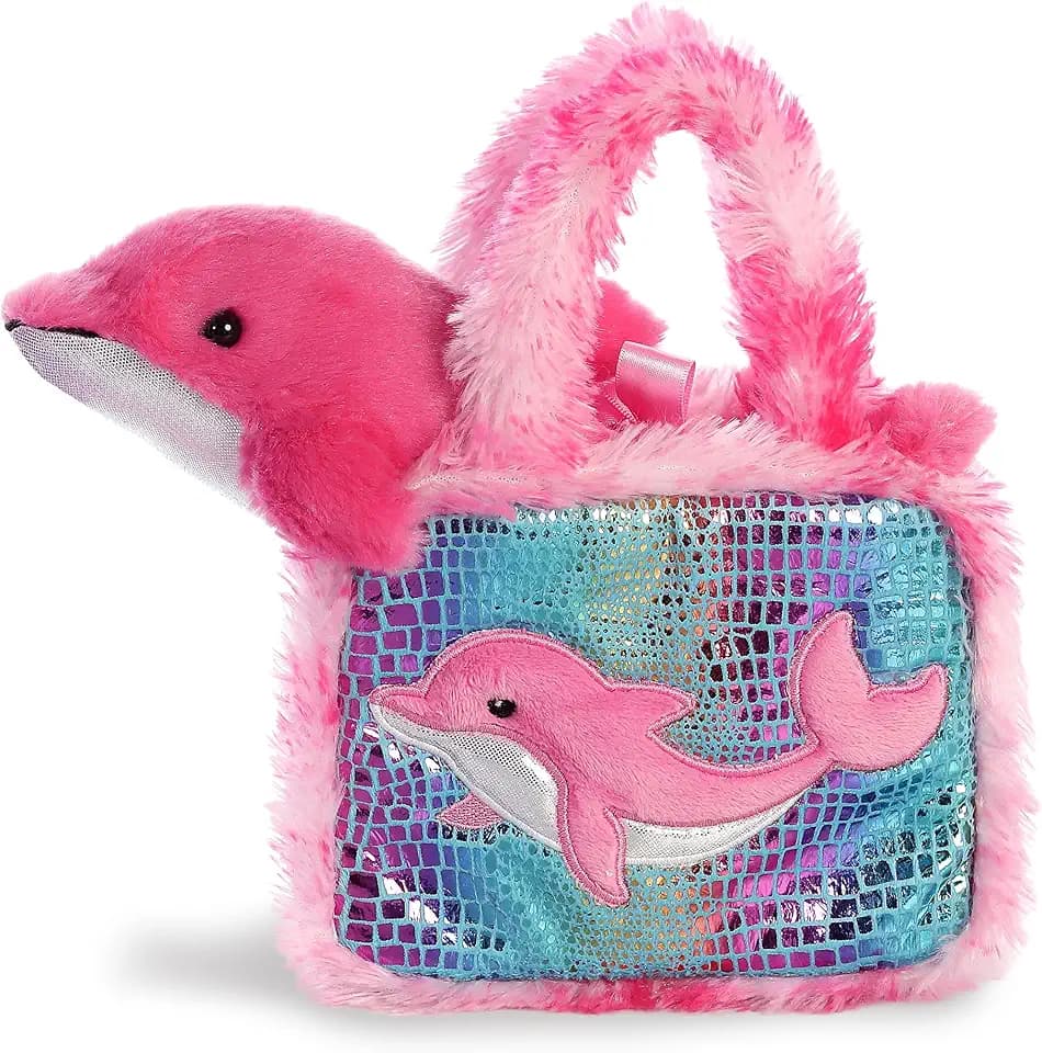 Aurora Fancy Pals 7" Dolphin Fashionable Stuffed Animal