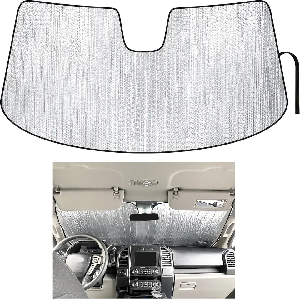 Front Windshield Sunshade for 2017-2022 Ford F-250 F-350 F-450 F-550 Truck