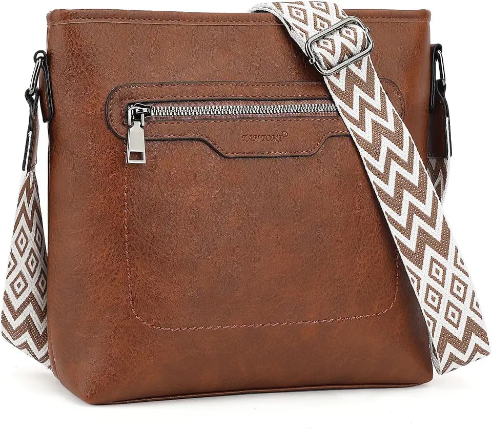 TANTOMI Crossbody Bags for Women PU Leather Crossbody Purses