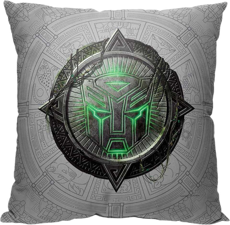 Northwest Transformers Pillow, 18" x 18", Autobot Shield