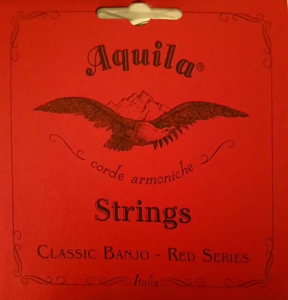 Aquila 5-saitiger Banjo-Satz, DBGDG, normaler Zug, STAQUIL-53282, Natural