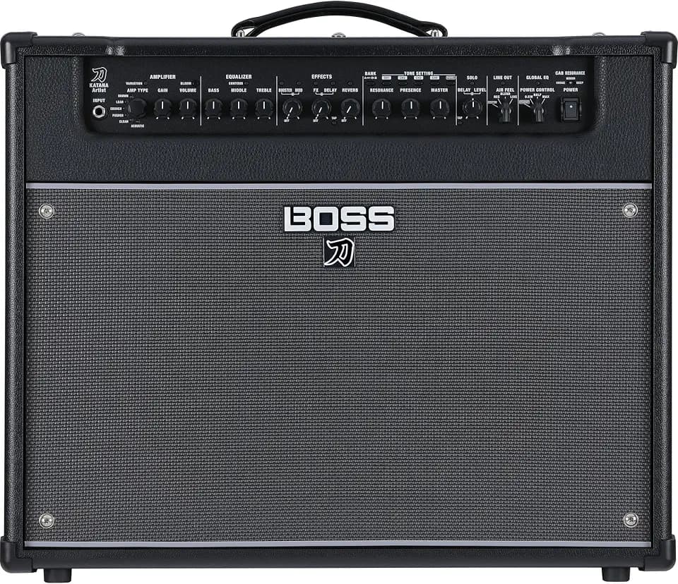 BOSS Katana Artist Gen 3 Guitar Amplifier | Flagship 100-Watt Combo Amp | 12-Inch Waza Speaker | Evolved Tube Logic Sound | Sophisticated Tone Tools | Advanced Performance Features