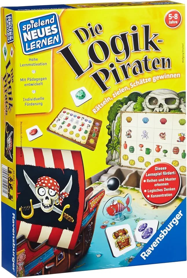 Ravensburger 25027 - Die Logikpiraten, Lernspiel