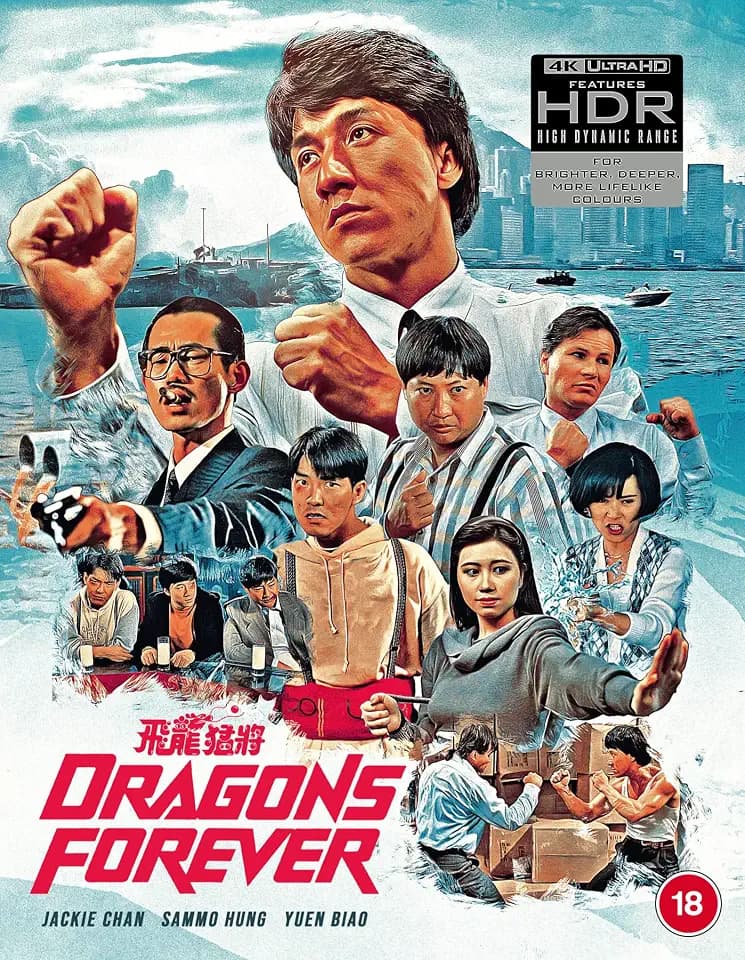 Dragons Forever [4K Ultra HD] [Blu-ray] [Region A & B & C]