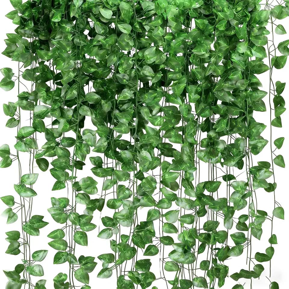 Fake Vines for Room Decor 24 Pack 168ft Artificial Ivy Greenery Garland