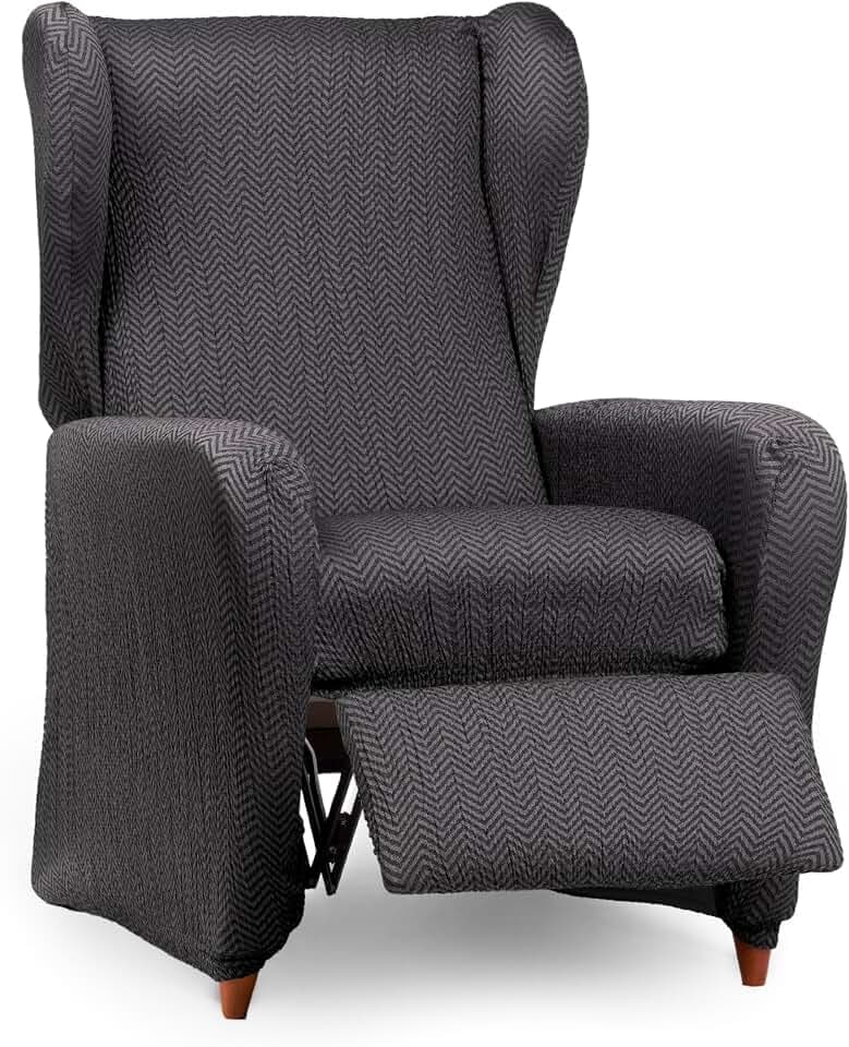 Eysa elastischer sofabezug Relax anthrazit Design Luz
