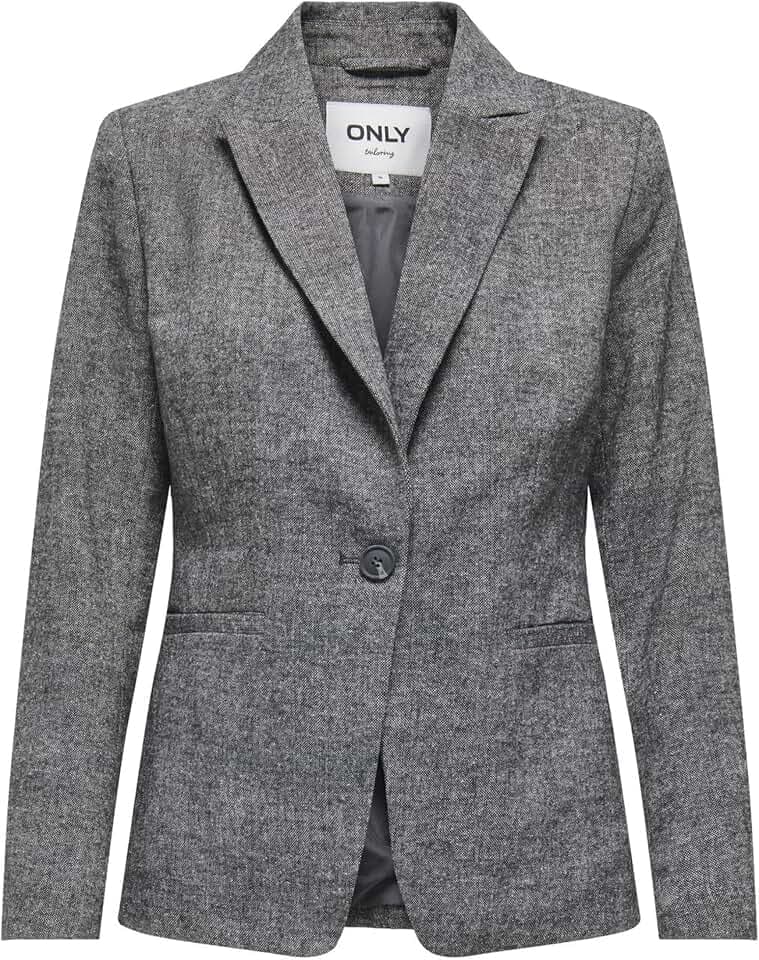 ONLY Damen Onlbekka Life L/S Wool Look Blazer TLR Onlbekka Life L/S Wool Look Blazer TLR (1er Pack)