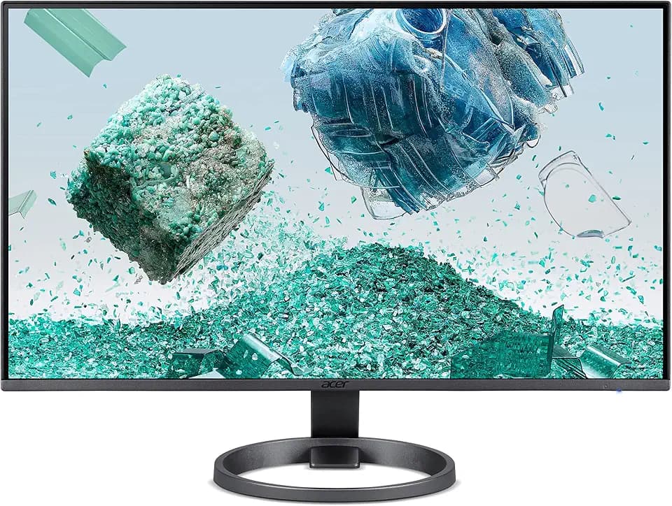 Acer Vero RL242Y Monitor 23,8 Zoll (60 cm Bildschirm) Full HD, 75Hz, 4ms(GTG), 2xHDMI 1.4, VGA, HDMI FreeSync