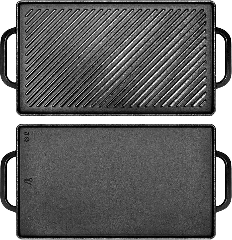 GGC Cast Iron Reversible Griddle