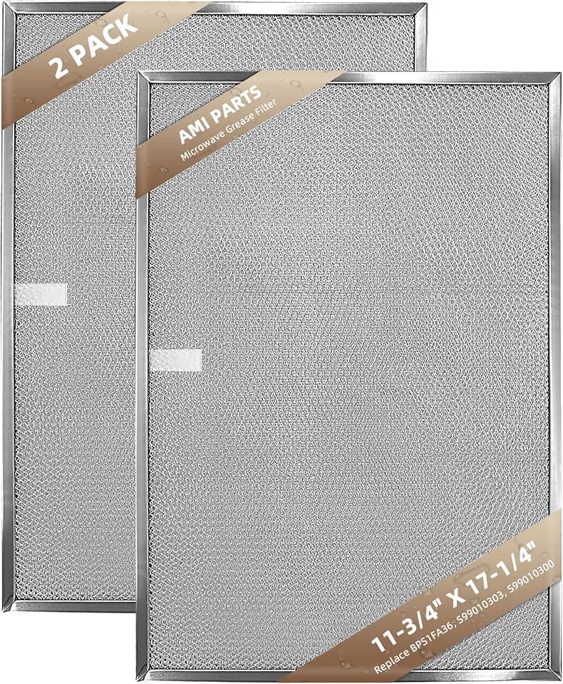 BPS1FA36 Aluminum Range Hood Filter 11-3/4" X 17-1/4" X 3/8"
