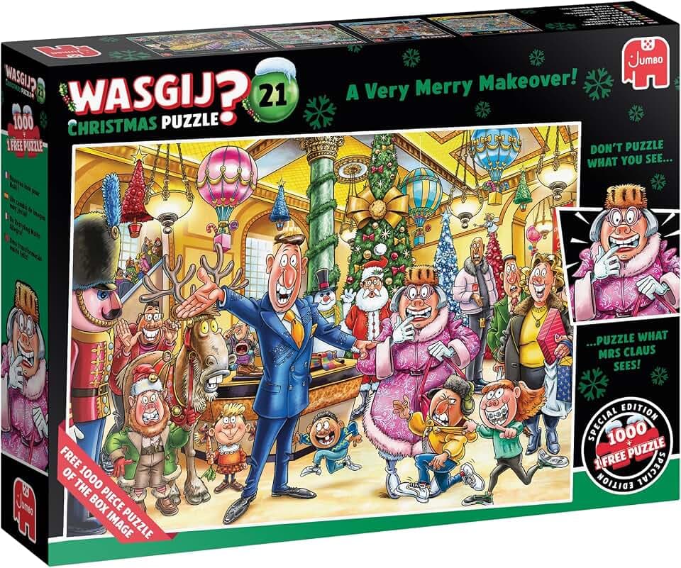 Wasgij Christmas 21 - Eine fröhliche Verwandlung (2x1000 Teile)