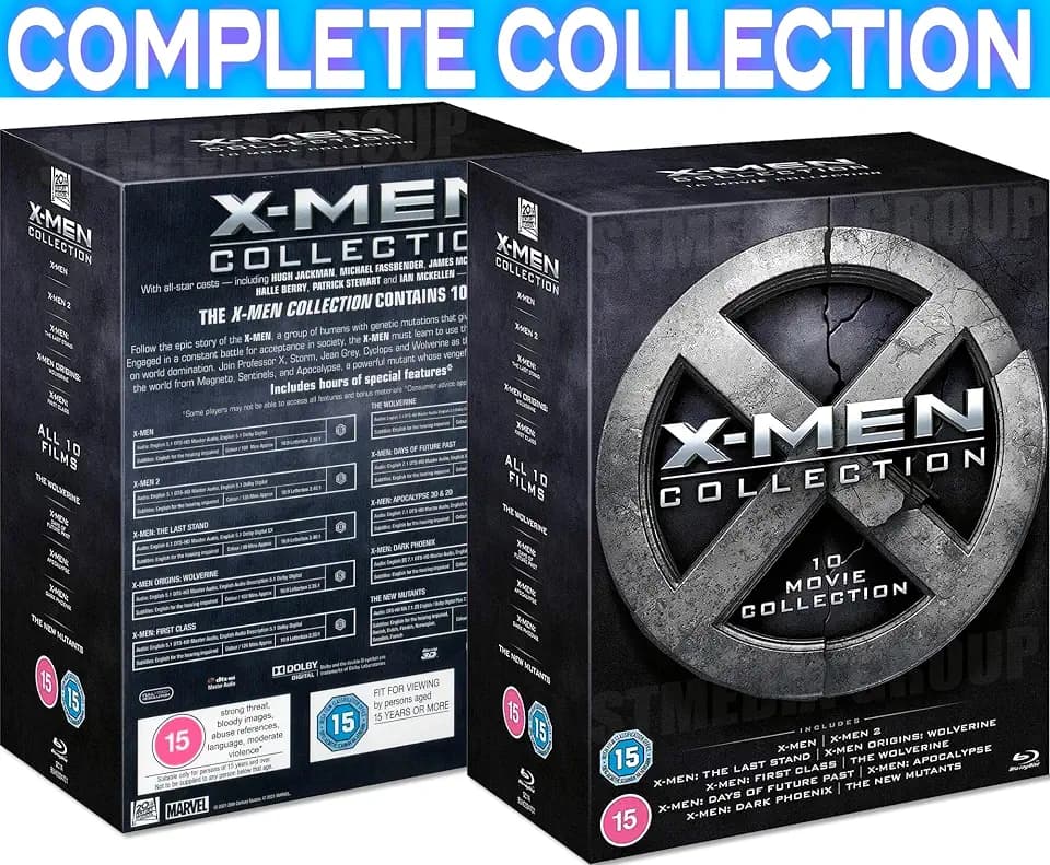 X-Men Collection: 10 Movie Collection [Blu-ray] [Region Free]