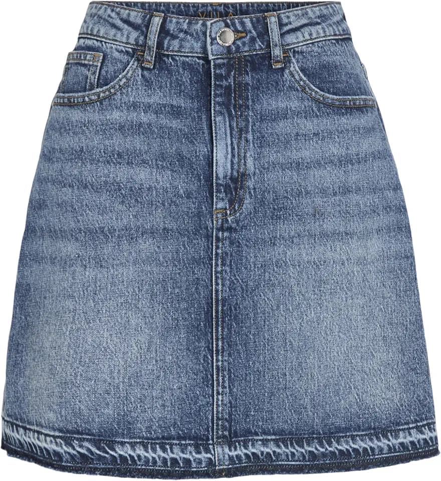 Vila Damen Vijaf Hw Short Skirt MBD