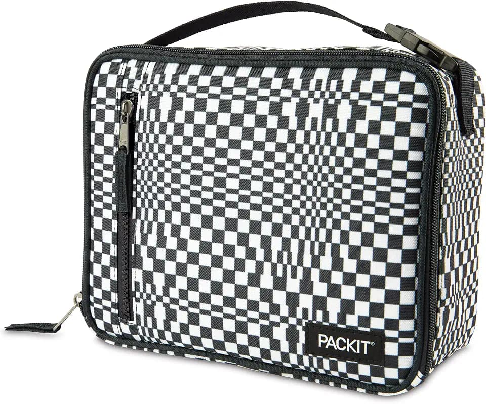 PackIt Freezable Classic Lunch Box, Checked Out