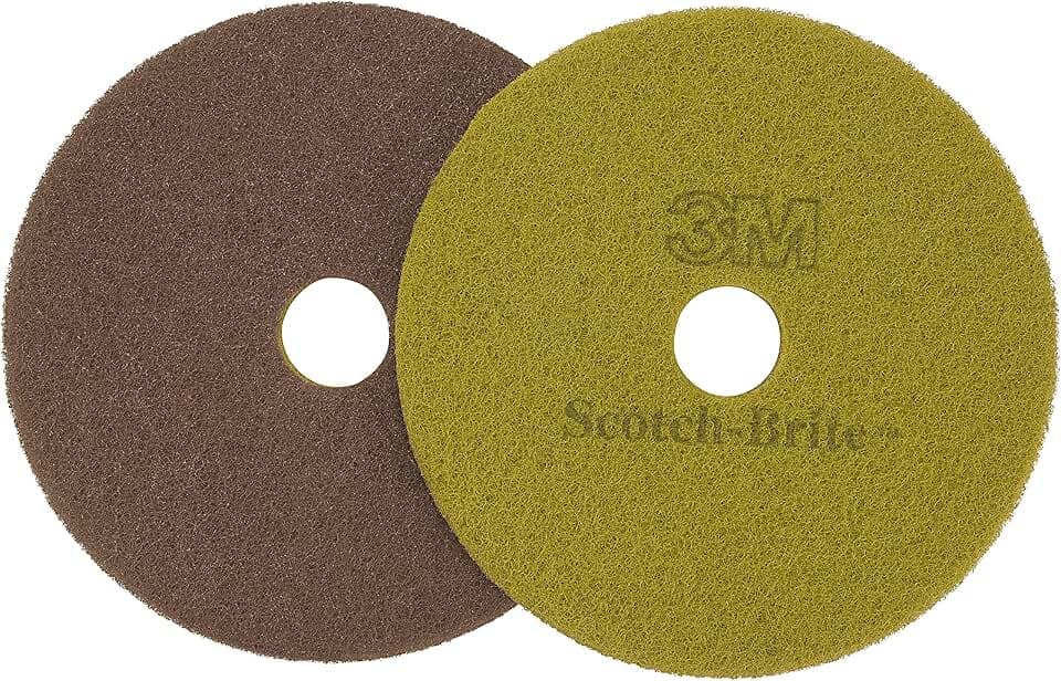 3M Scotch-Brite Sienna Diamond Floor Pad Plus, 20 in, (508 mm), 5/Case