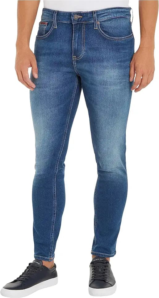 Tommy Jeans Herren Denim Pants Austin Slim Tapered Wmbs Dm0dm09550