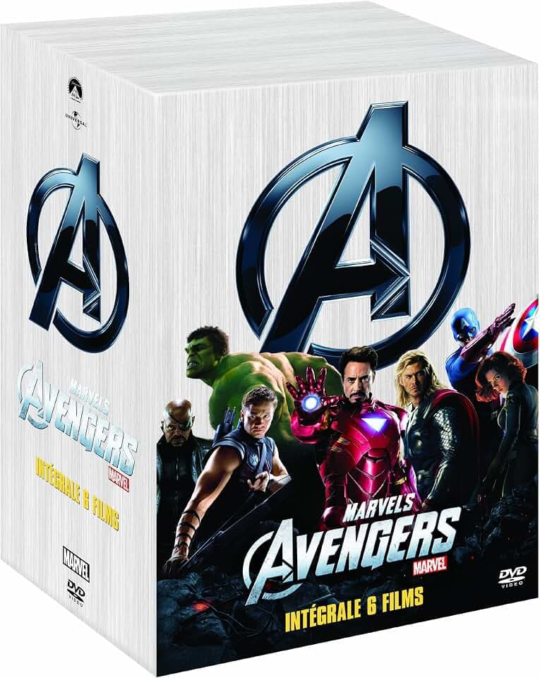 Marvel complete collection : iron man ; iron man 2 ; the incredible hulk ; thor ; captain america [FR Import]
