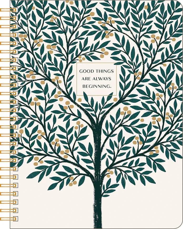 Spiral Notebook: Good Things Are Always Beginning.