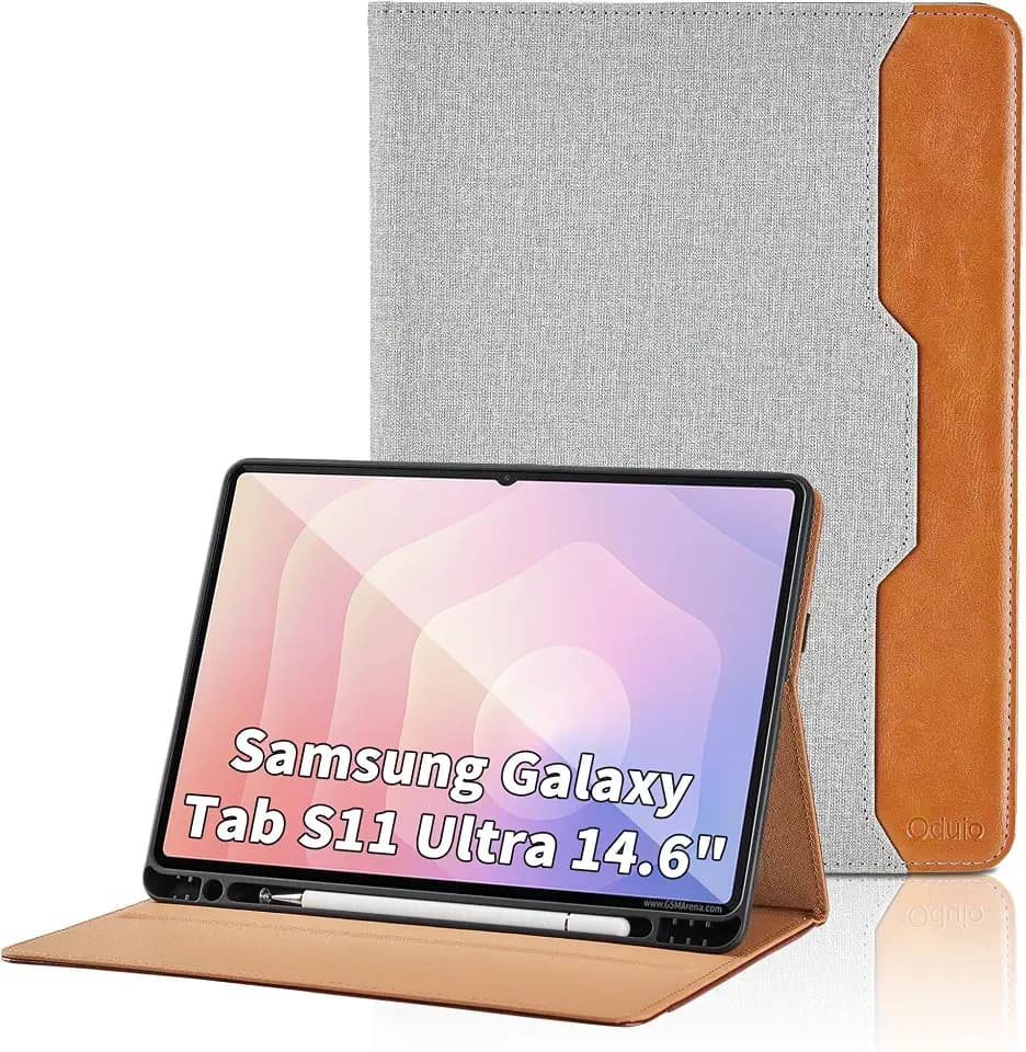 Case for Samsung Galaxy Tab S12 Ultra / S11 Ultra 14.6 Inch, Gray
