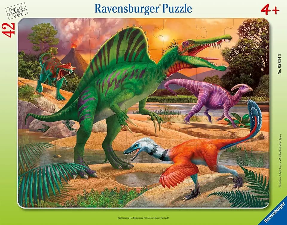 Ravensburger Puzzle Spinosaurus - 42 Teile Puzzle ab 4 Jahre