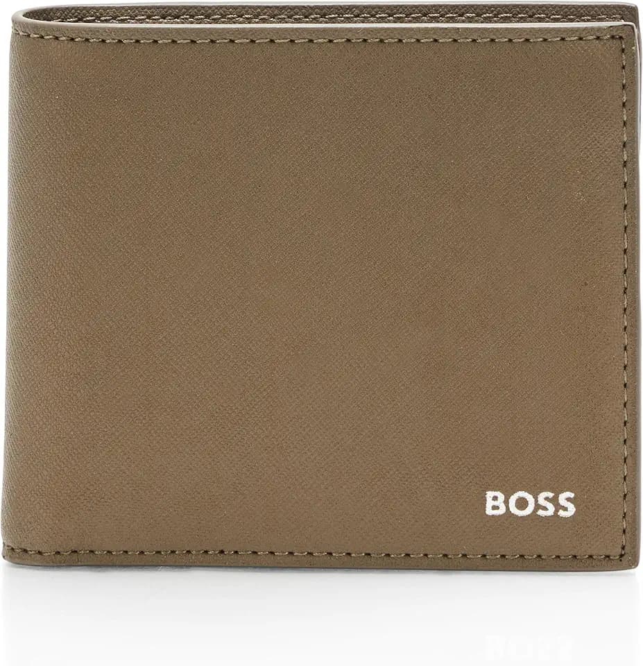 BOSS, Zair Bifold Wallet, butternut, One Size