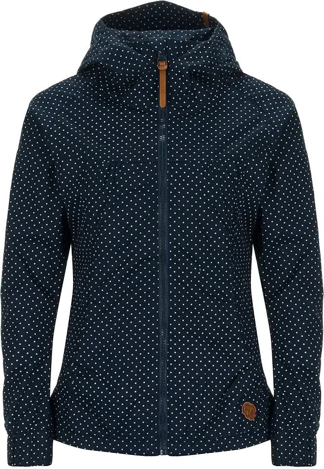 alife & kickin Black Mamba Jacket Damen Übergangsjacke, Marine dots, M