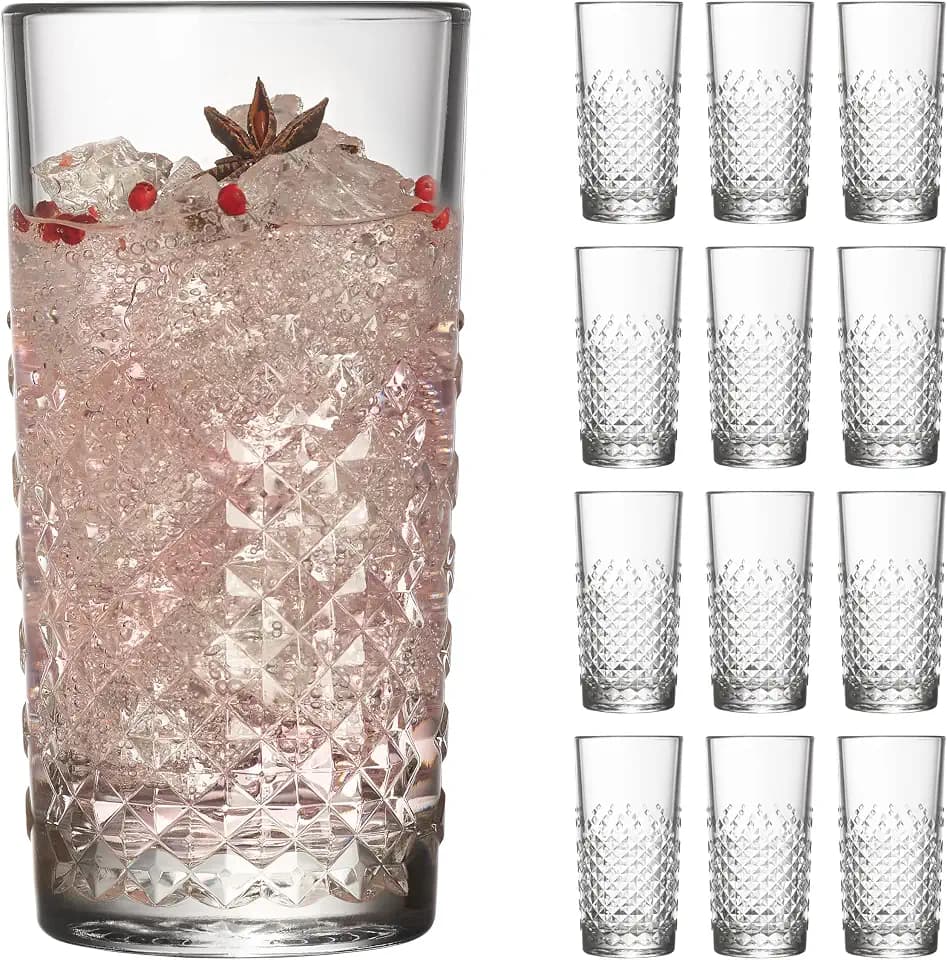Libbey Ocular 12er Set Longdring/Cocktail Glas mit 473 ml