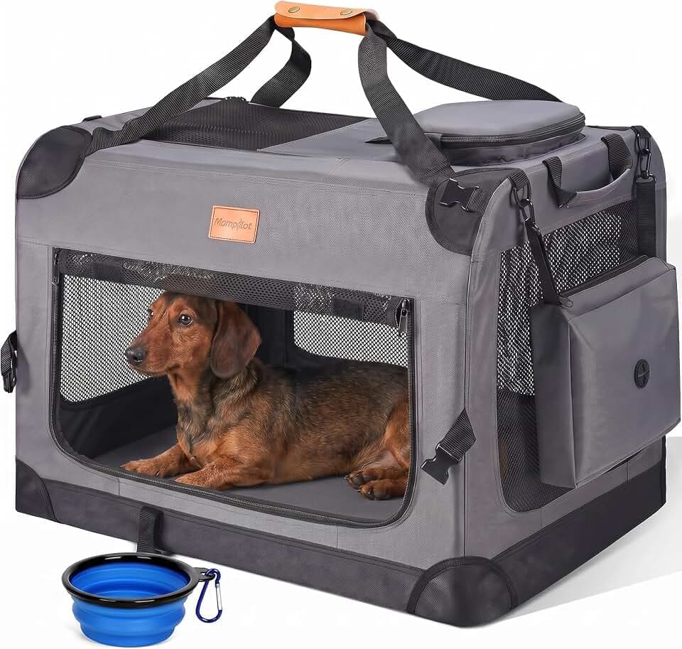 Morpilot Katzentransportbox Transportbox 70x52x52cm Dunkelgrau Verstärkt