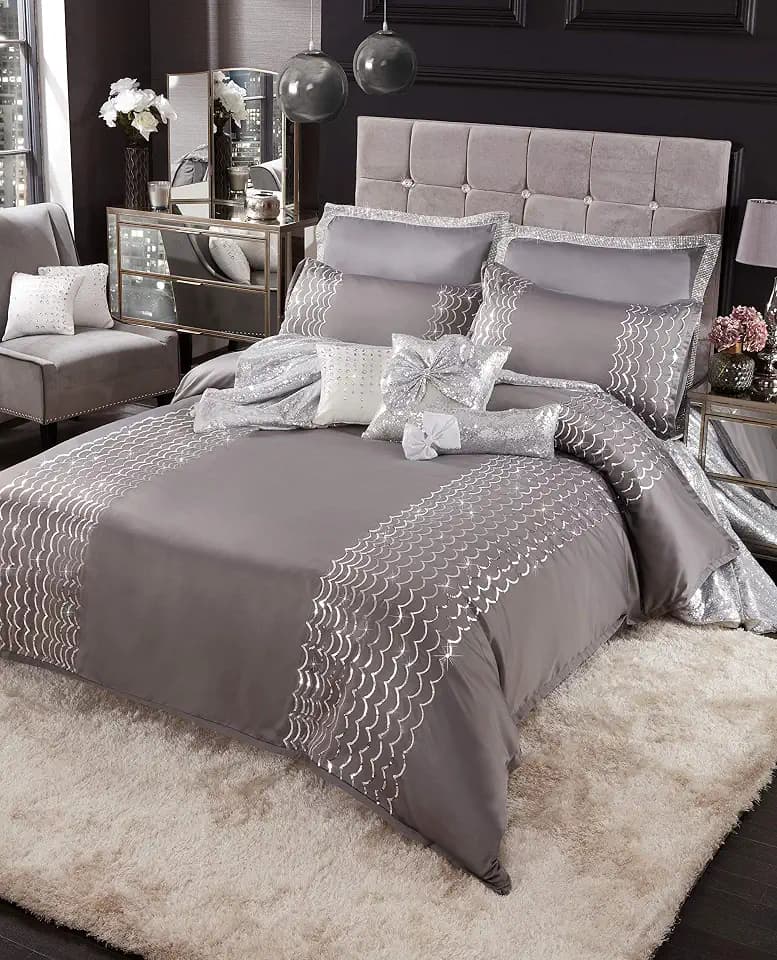 Caprice Wende-Bettwäsche, Bedruckt, Bryony, 100% Polyester, Super-Kingsize-Bett