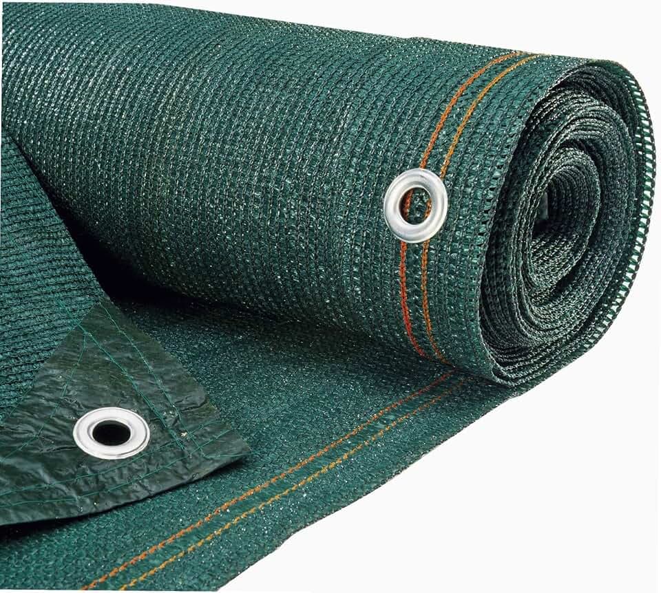 WERKA PRO Verstärkter grüner Sichtschutz 220g/m2 1,50 x 10 m