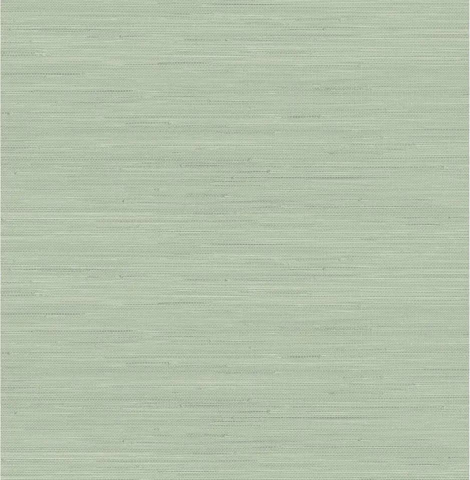 NuWallpaper x Society Social Classic Faux Grasscloth Peel and Stick Wallpaper, Sage Faux Grasscloth Removable Contact Paper for Walls, Self Adhesive Wall Covering for Bedroom Living Room Accent Wall