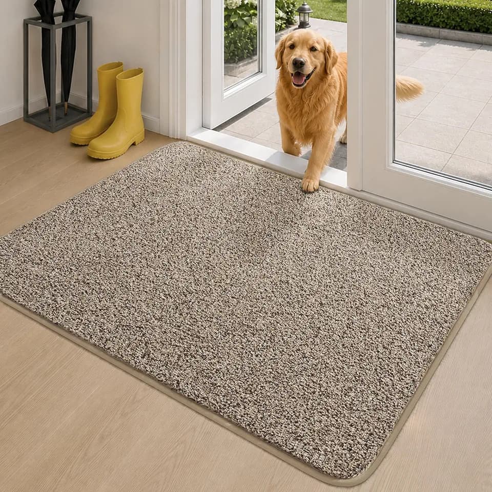 COSY HOMEER Fussmatte Innen 80 x 120 cm, Beige