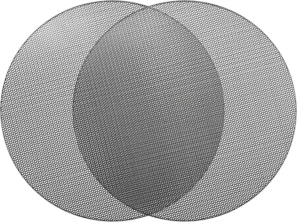 ACROPIX Universal 6.5 Inch Speaker Grills Mesh for Audio Subwoofer Black