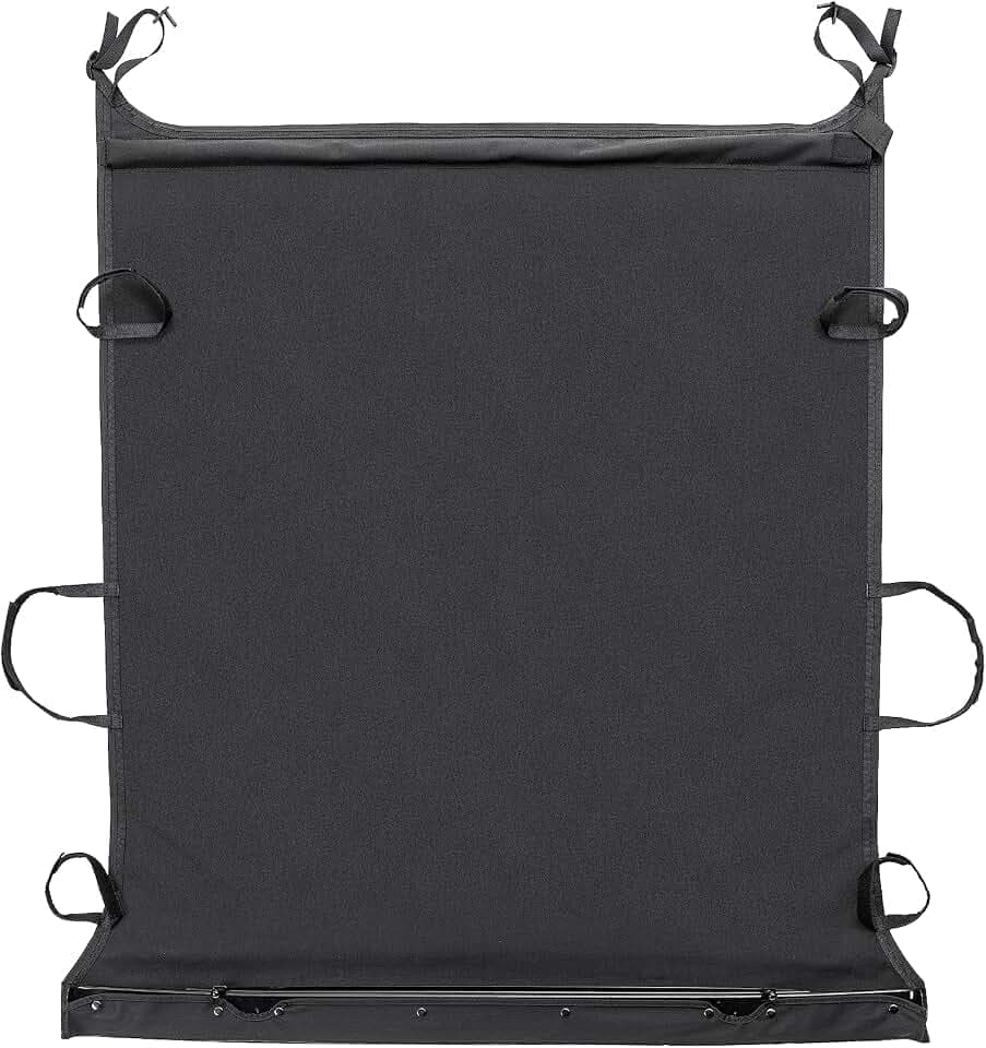 RAMPAGE PRODUCTS California Brief Soft Top for Jeep Wrangler TJ | Black Diamond, Vinyl | 93335 | Fits 1997-2006 Jeep Wrangler TJ