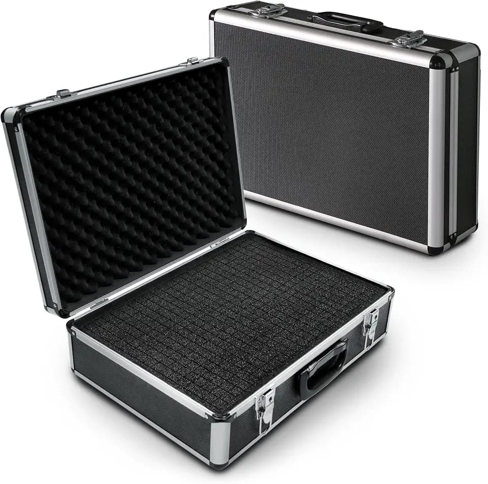 PeakTech 7310 - Universalkoffer 46x33x15cm Transportkoffer Würfelschaum