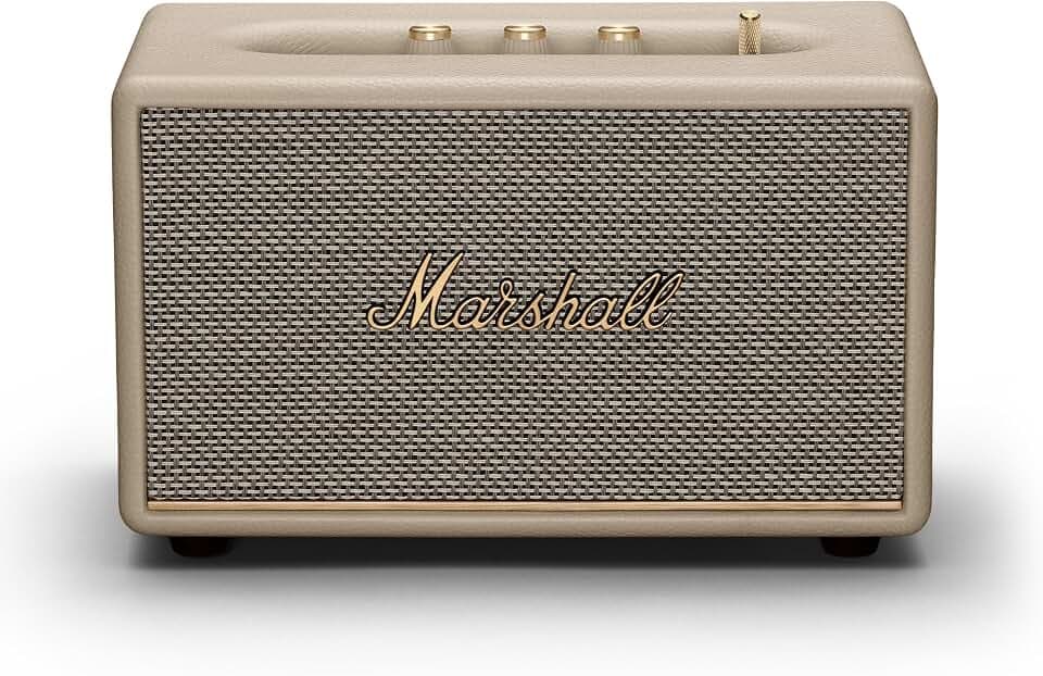 Marshall Acton III Bluetooth Lautsprecher, kabellos – Crème